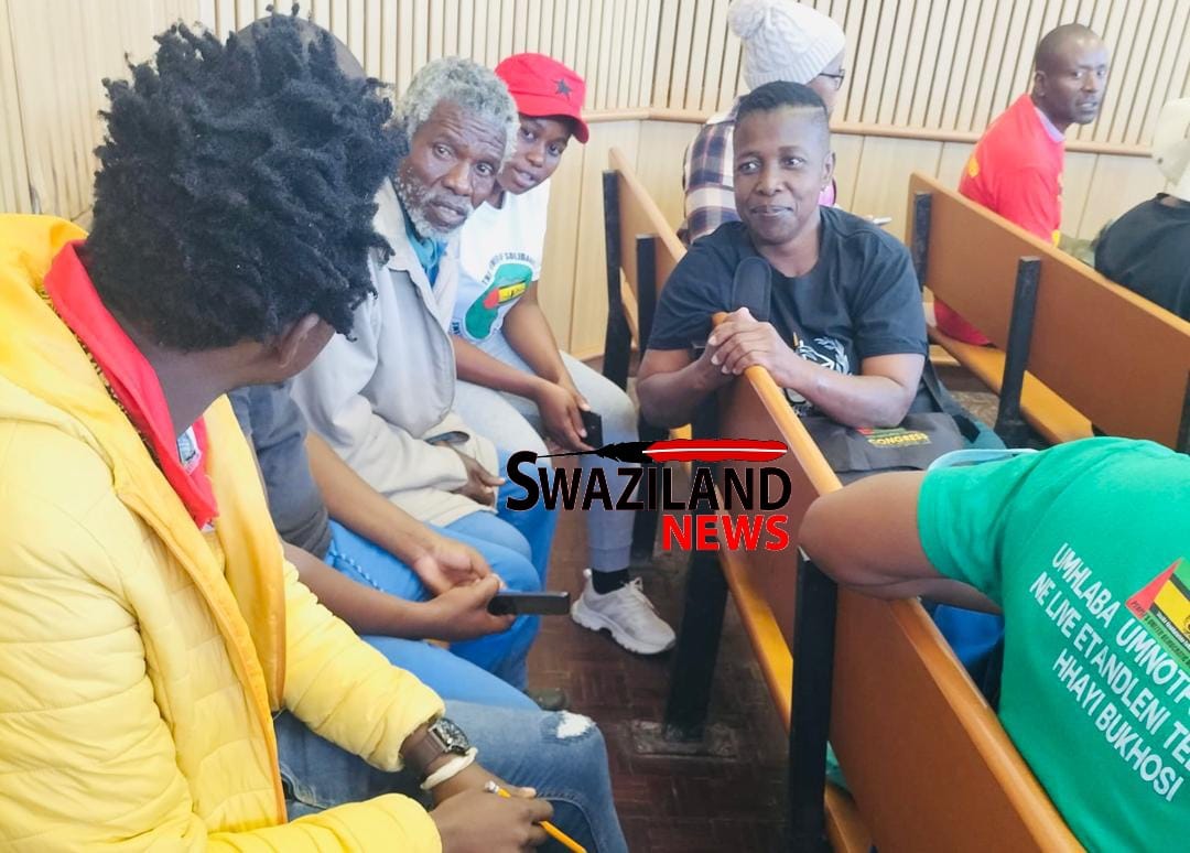 PUDEMO,CPS members in court to support Gege senior resident Mciniseli Nhleko who was assaulted and arrested by police for raising a voice after his home was demolished.