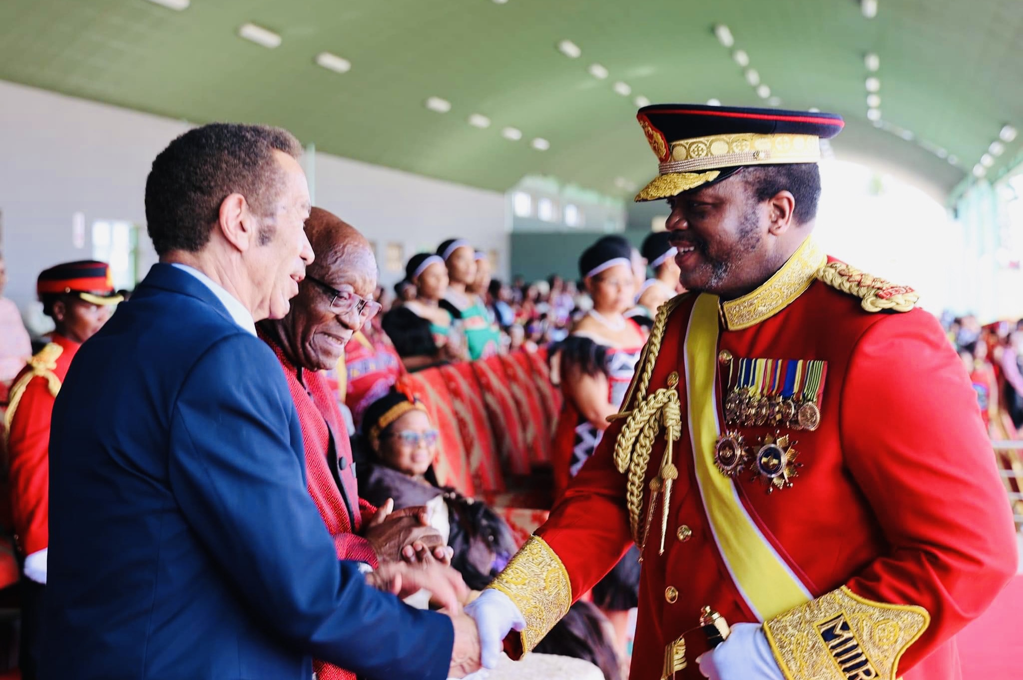 Former South African President Jacob Zuma, Botswana’s Ian Khama grace eSwatini Army Day Celebration.