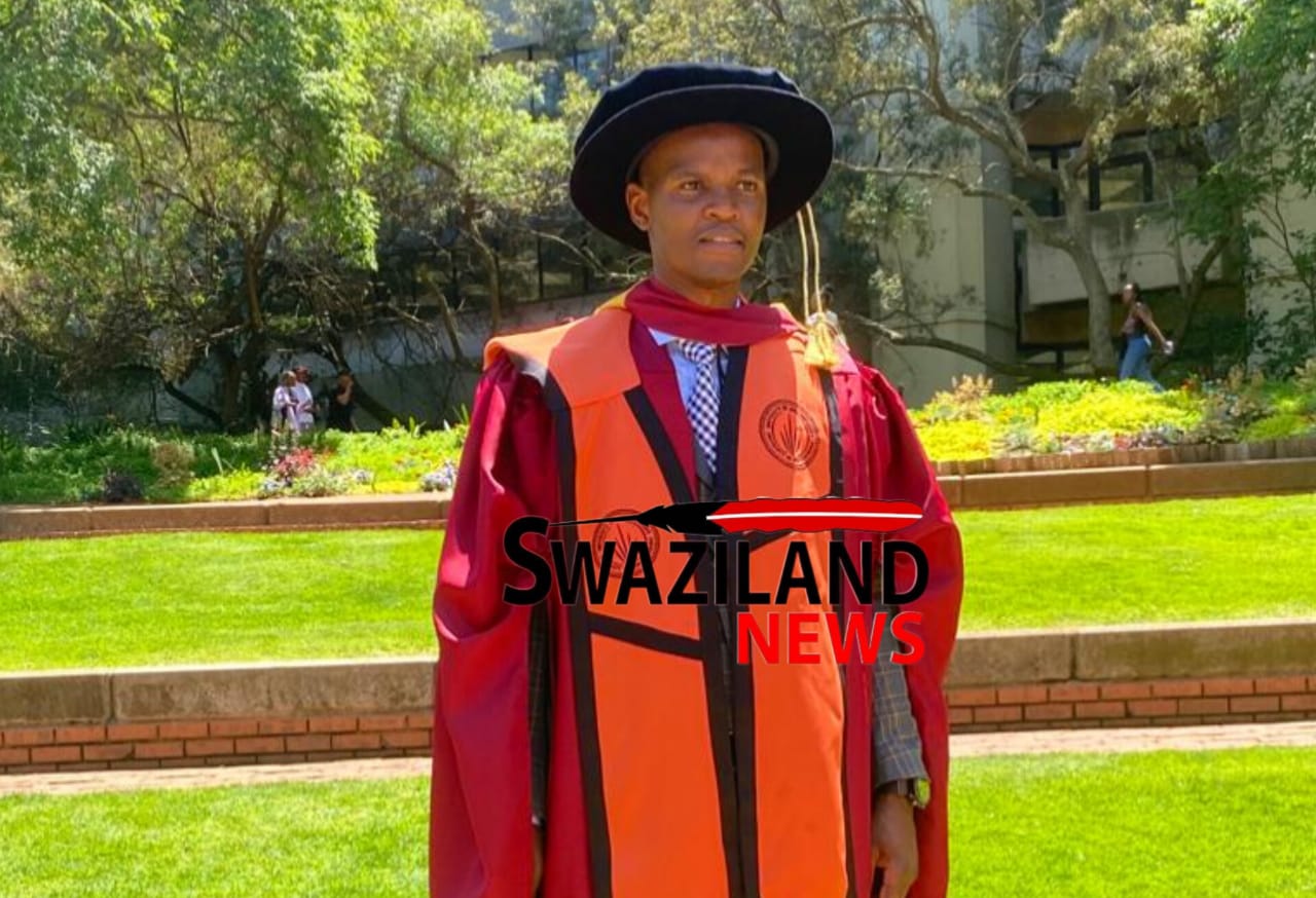 Luyengo Lecturer Dr Kwanele Nxumalo, the first PhD graduate from postharvest and Agroprocessing Research Centre (PARC) at the University of Johannesburg.