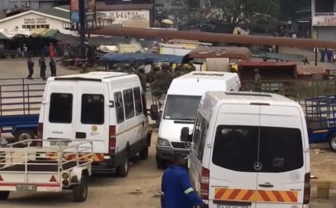 KOMBIS ASSOCIATION: Bail paid,all public transport workers expected back to work on Friday.