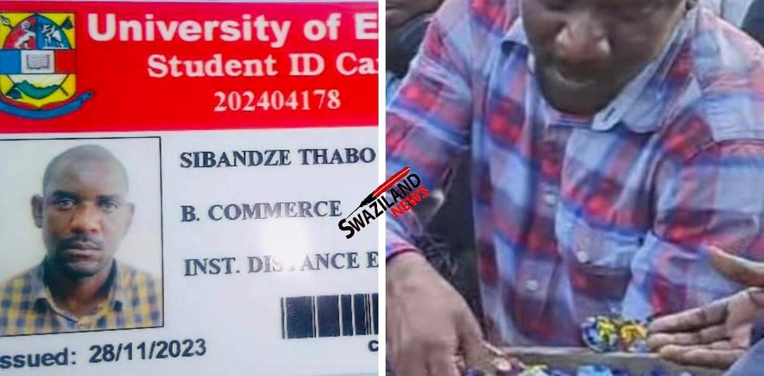 Mankayane street vendor Thabo Sibandze who presented sweets to Prime Minister a University student dropout due to lack of funds, wants to strengthen business so he can fund his education.