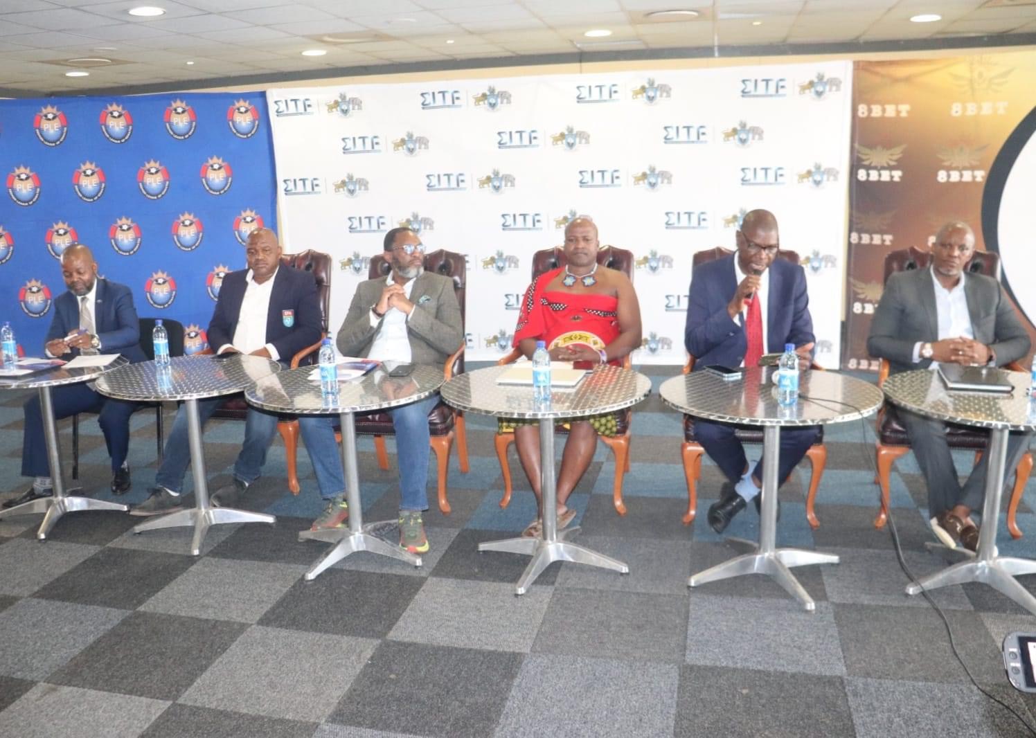 Eswatini International Trade Fair Cup back,sponsored by 8bet with R2million.