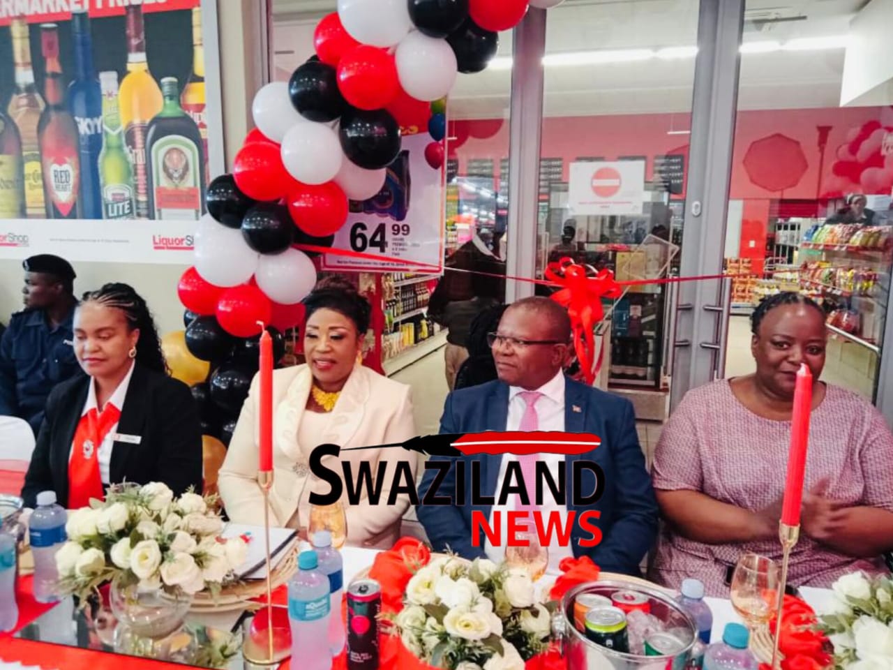 ShopRite Matsapha Lifestyle Centre officially opened, Commerce Minister Mancoba Khumalo graces event.