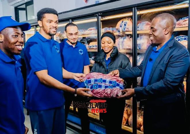 Prince Mchwasho graces Inyatsi Group’s Matsapha Embiveni Meat Plaza official opening.