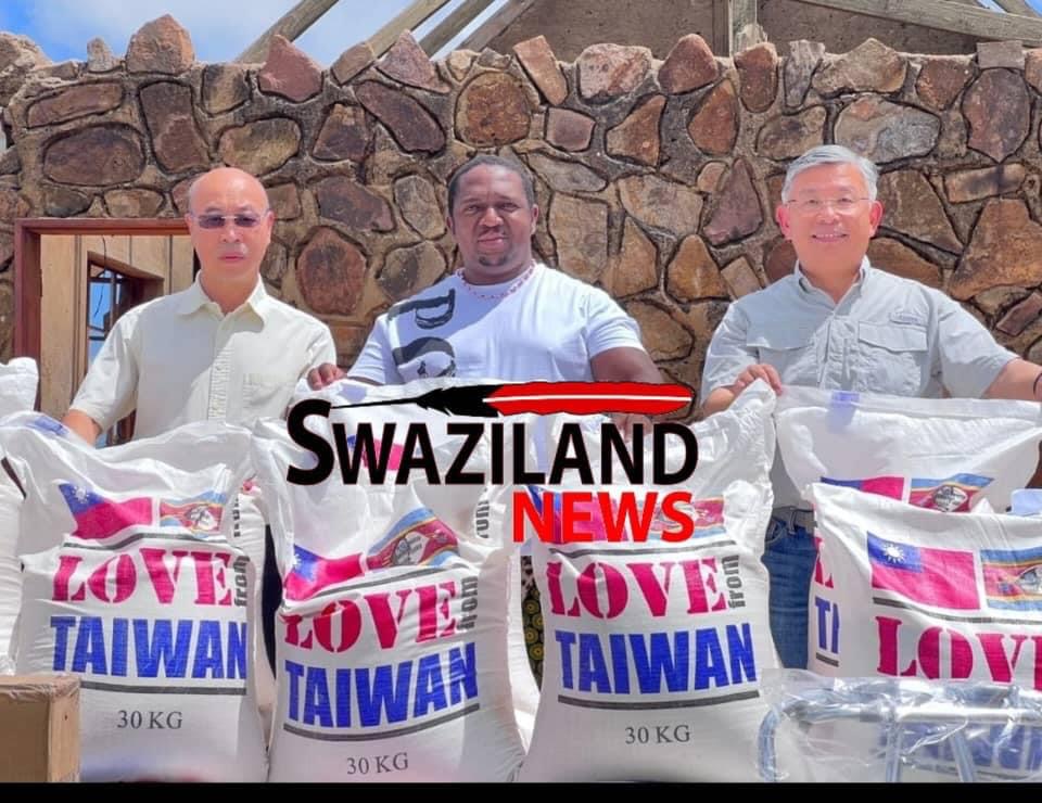 Taiwan Ambassador Jeremy Liang vigorously influencing eSwatini Tinkhundla undemocratic elections with rice,in favour of oppression.