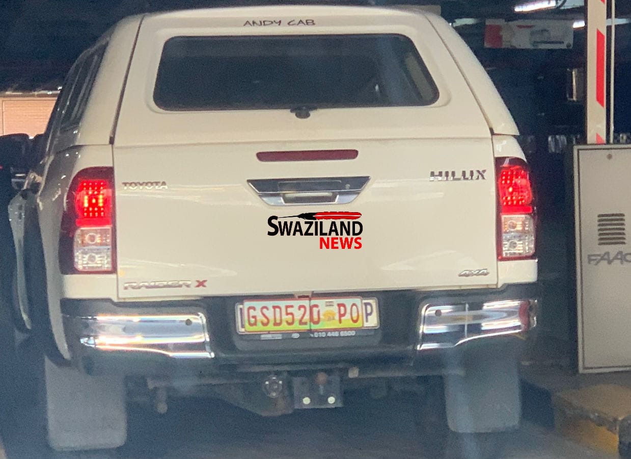 POLICE BY THE DAY, ALLEGED KILLERS BY NIGHT:Eswatini Government foreign registered rented cars used to hunt and kill human rights defenders.
