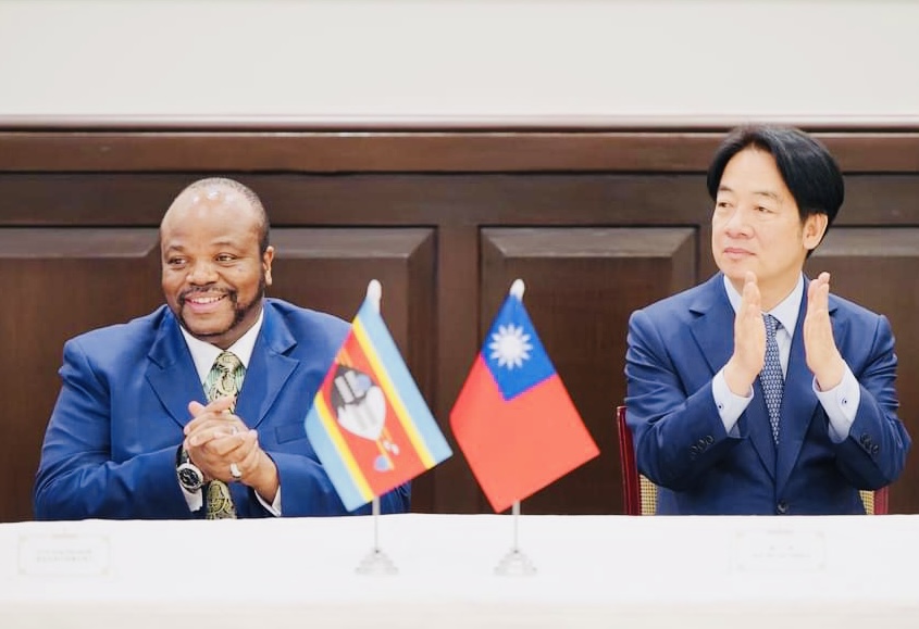 “Eswatini will continue to stand with Taiwan”, King Mswati tells new President William Lai Ching-te amid pressure from China.