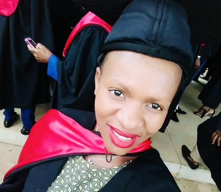 Eswatini University media graduate Bongiwe Mabuza paying back a 100-year loan under Government Scholarship Recovery Fund, employed by low paying textile company amid scarcity of jobs.