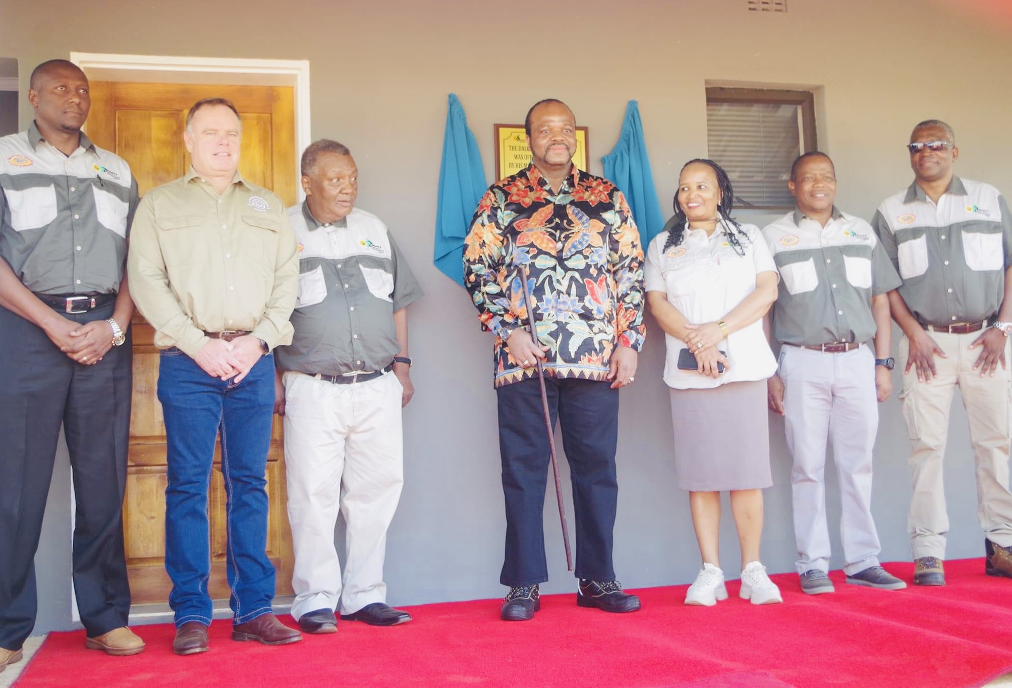 King Mswati officially opens Tibiyo TakaNgwane Malkerns Dalcrue Farms R50million Chicken project.