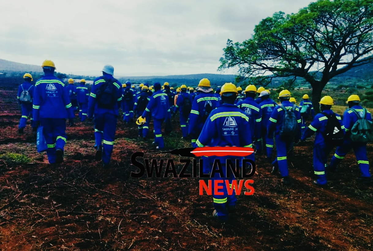 R3.5billion ESWADE Mpakeni Dam project in crisis after being officially opened by Mswati,operations suspended as workers demand reasonable salaries.
