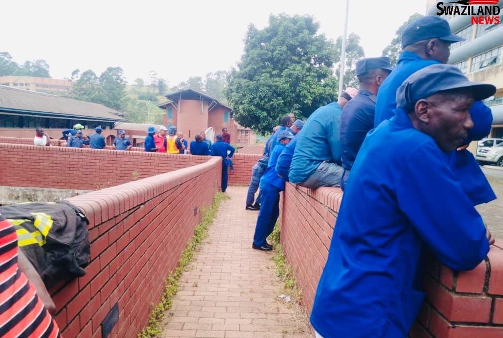 Eswatini firefighters protesting in demand for their overtime allowances for over two(2) years now, union leaders to meet Urban Development Minister and present Parliament recommendations directing Government to pay.