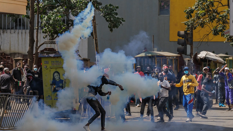 Kenyan President William Ruto deploys army to shoot and kill civilians amid protests against proposed tax increases through Finance Bill.