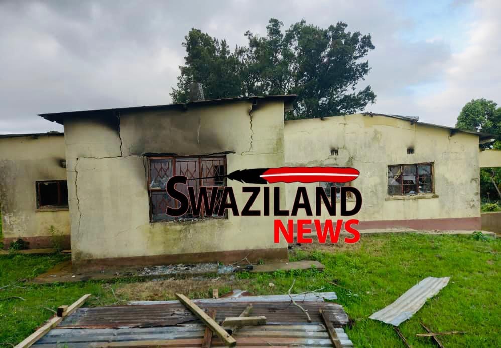 Former Matsanjeni South MP Bomber Mamba’s home burnt by unknown people.