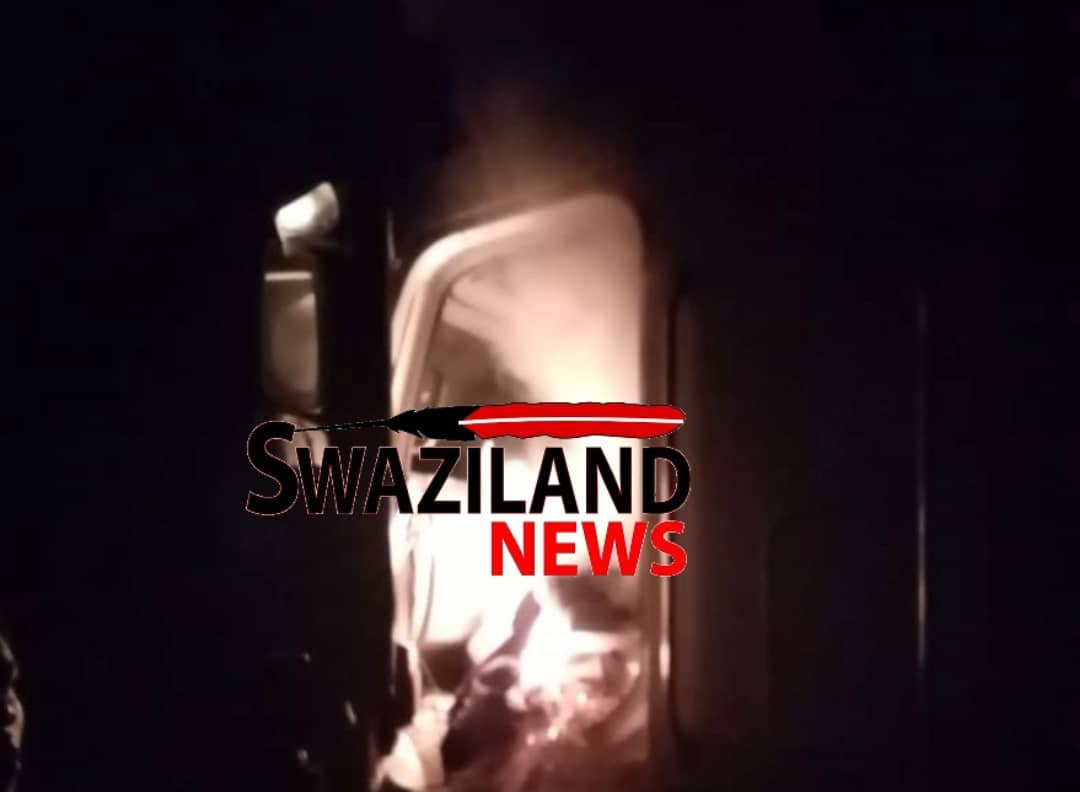 Truck allegedly linked to Montigny Investment burnt by Solidarity Forces.