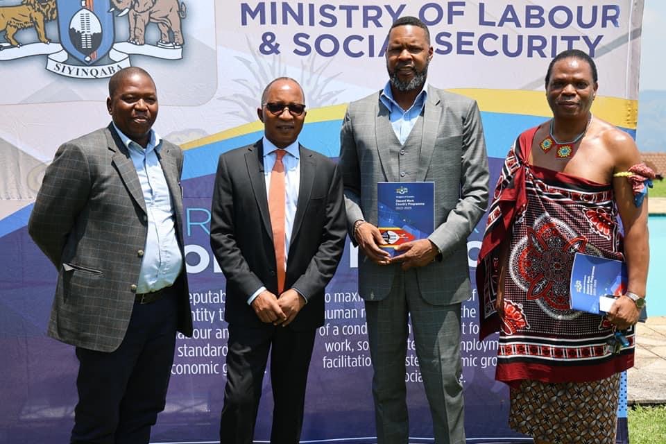 Prime Minister Cleopas Dlamini launches Eswatini Decent Work Country Programme.