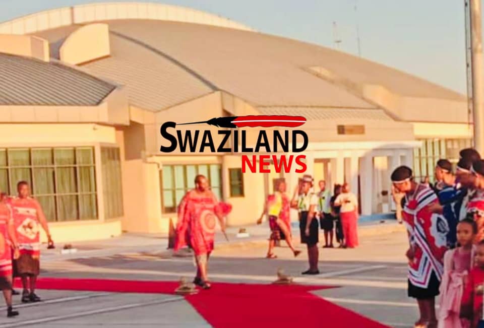 King Mswati travels to Lesotho for a State visit.