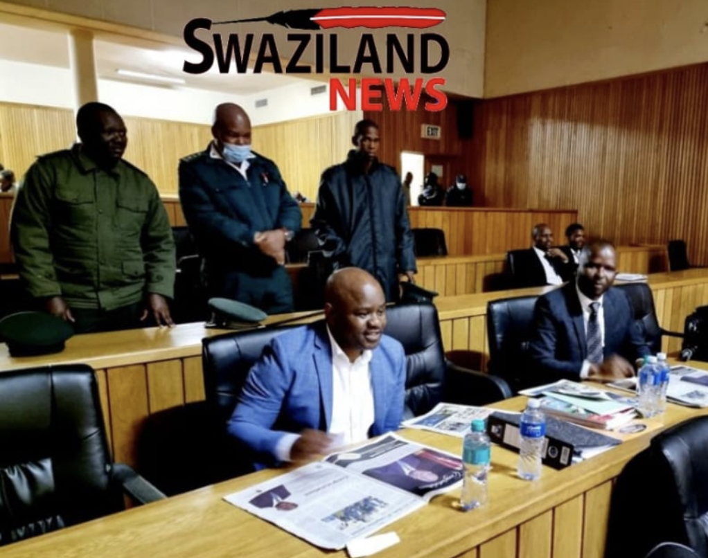 DISREGARD OF THE RULE OF LAW: Police enforces Mswati’s order to prevent pro-democracy MPs supporters from entering High Court.