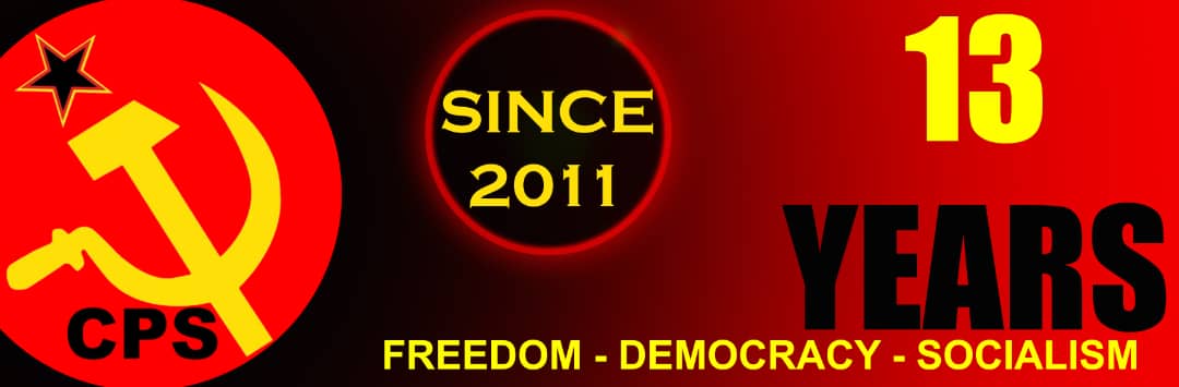 Communist Party of Swaziland(CPS) celebrates 13th Anniversary, to intensify struggle for democracy.