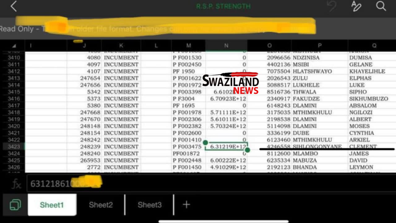 EVIDENCE SOURCED FROM POLICE COMPUTER SYSTEM CONFIRMS:Senior Superintendent Clement Sihlongonyane to retire on the 18th December 2023.