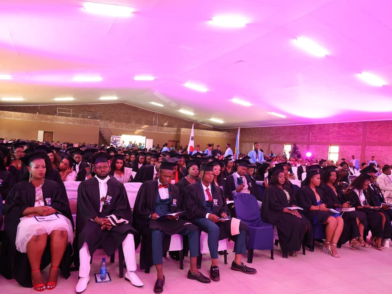 Prime Minister Cleopas Dlamini graces Christian University graduation, Students Union members shine.