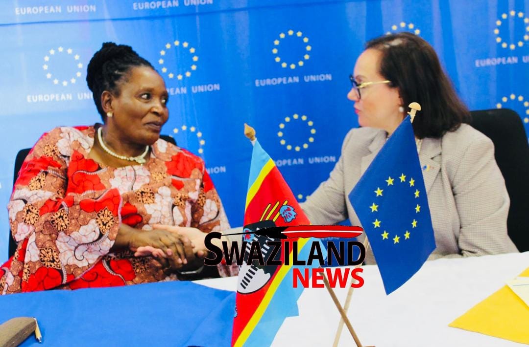 European Union(EU)ESwatini donates R562million in support of education,youth empowerment and civil society organizations.