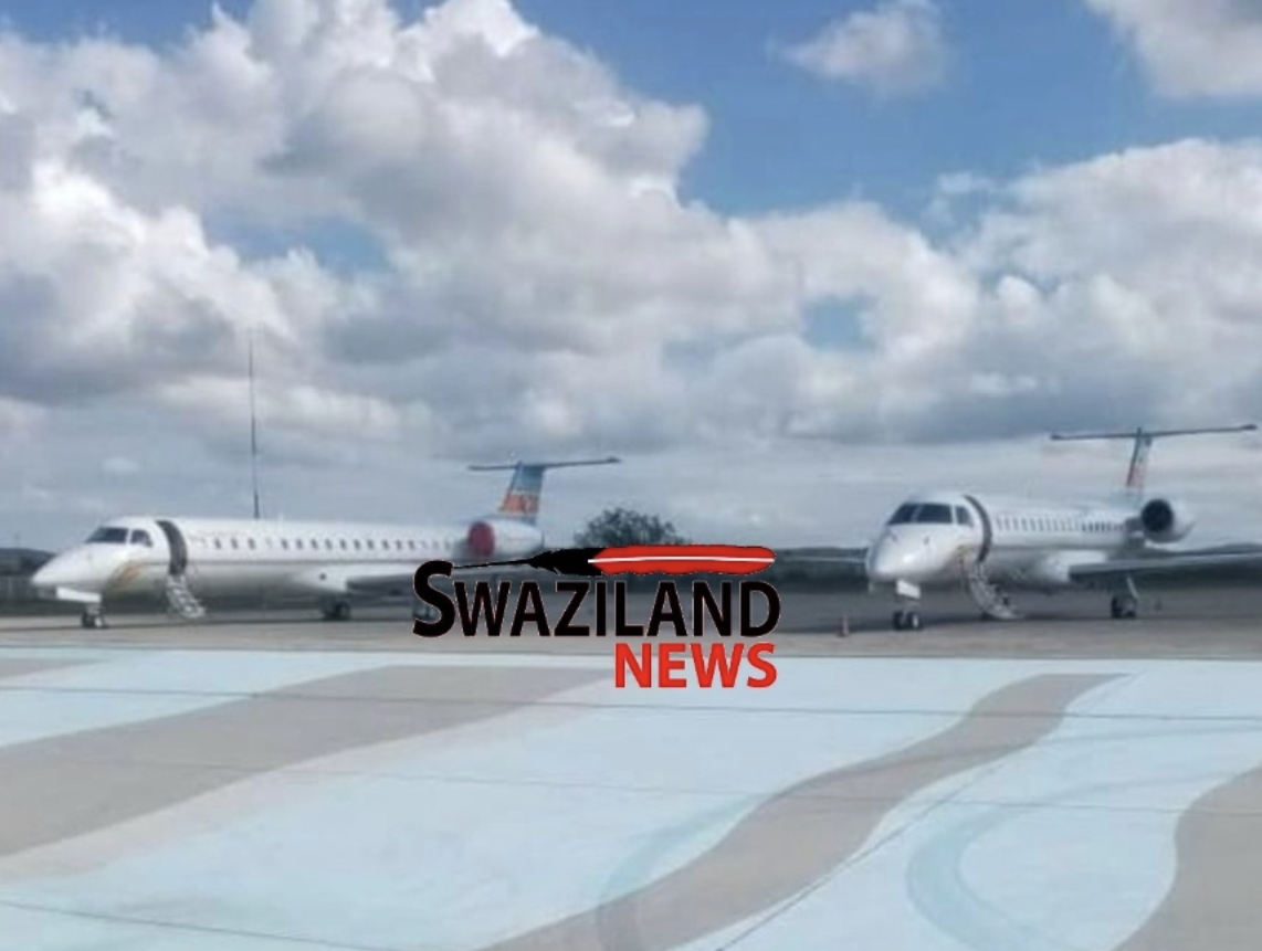 Public Works Minister Chief Ndlaluhlaza Ndwandwe confirms arrival of second plane.