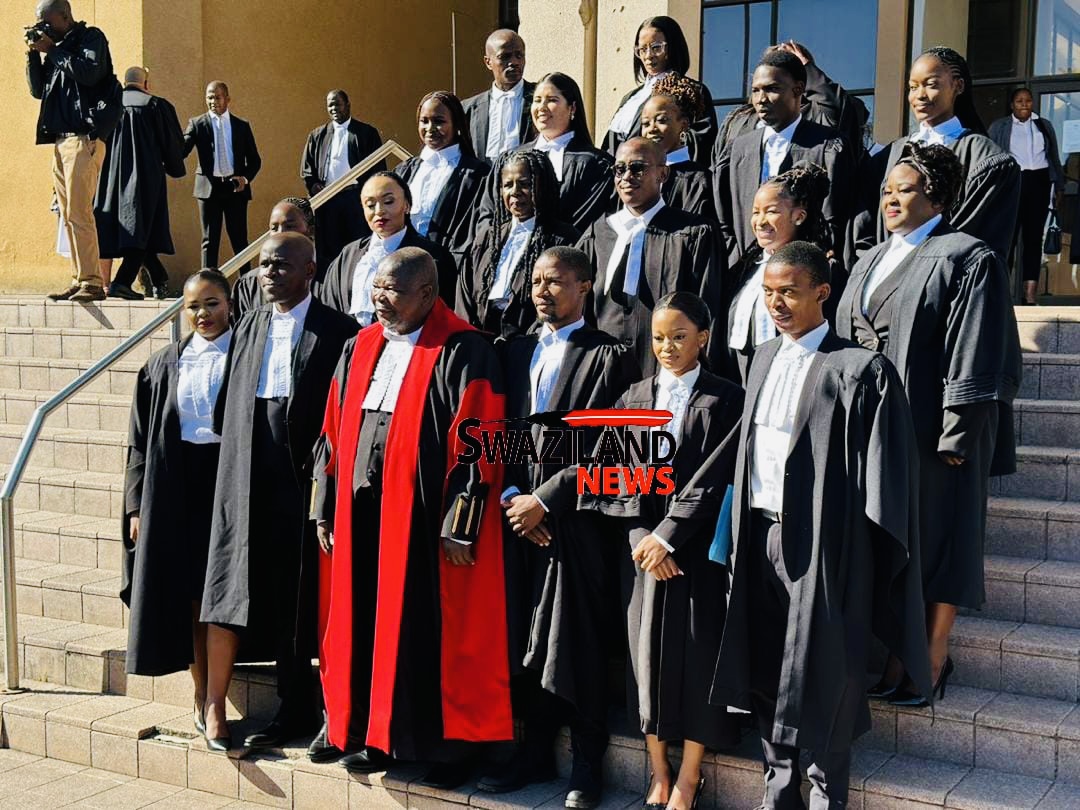 Eswatini Chief Justice Bheki Maphalala admits,welcomes fifteen(15) new attorneys and one Advocate.