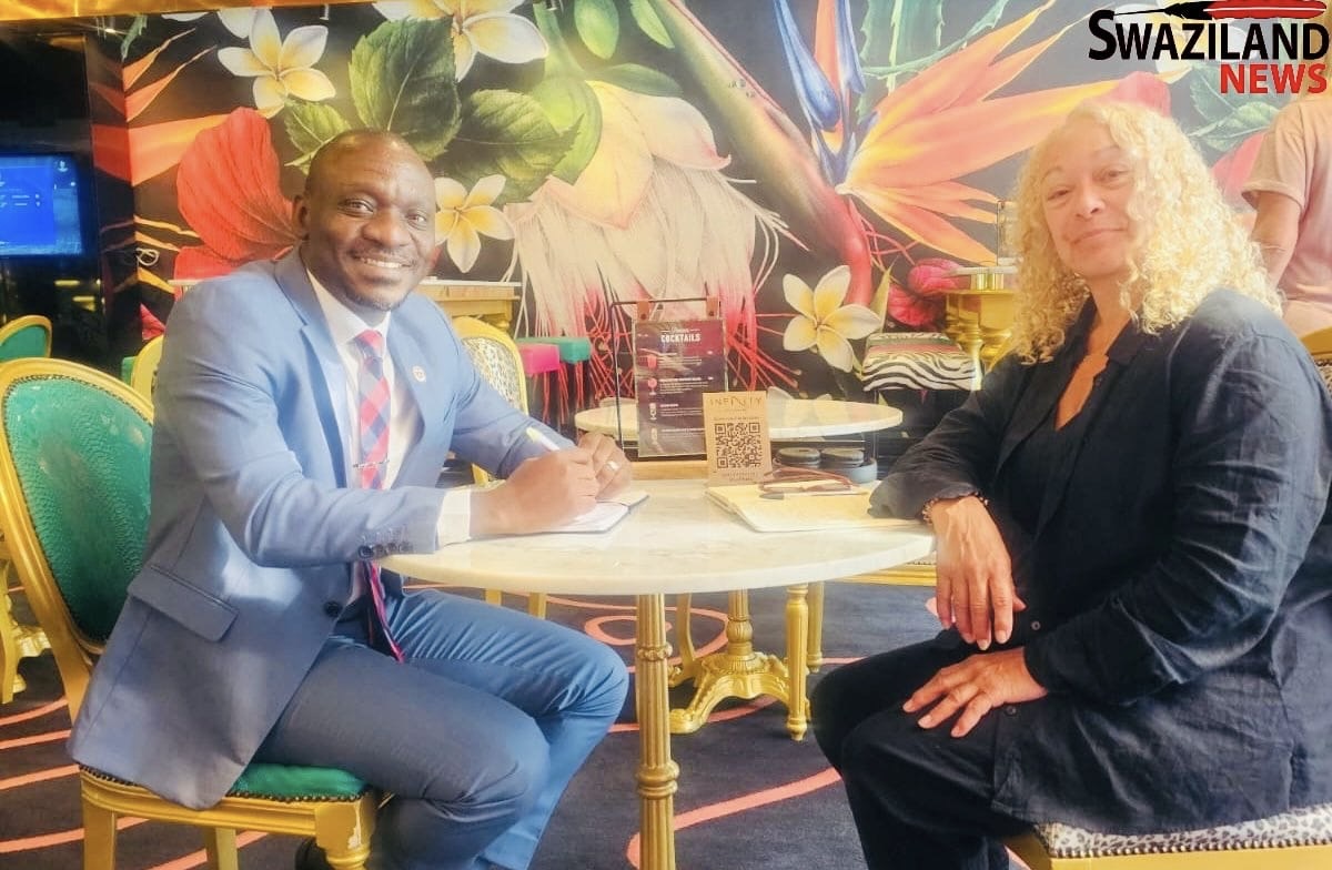 PUDEMO leader Velaphi Mamba meets United Kingdom Member of Parliament(MP) Kim Johnson, appeals for UK support in facilitating release of convicted eSwatini pro-democracy MPs and a political dialogue.