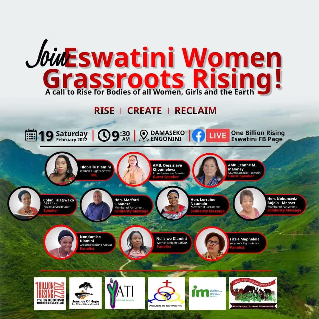 EU, US Ambassadors to grace One Billion Rising event on ending Violence against Women.