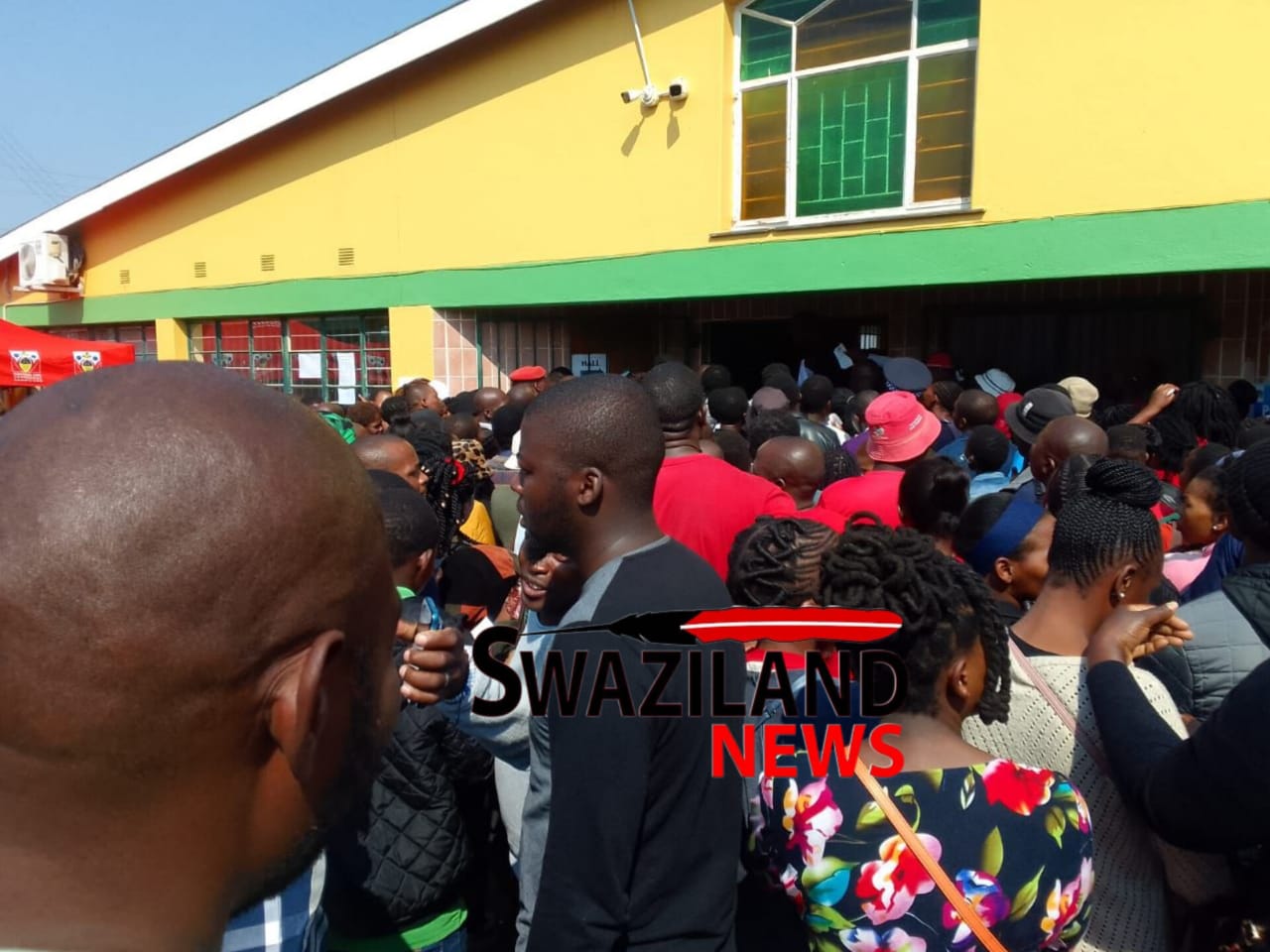 Elections Commission conducts Special Voting at Mfanyana Hall-Manzini ahead of Primary Elections.