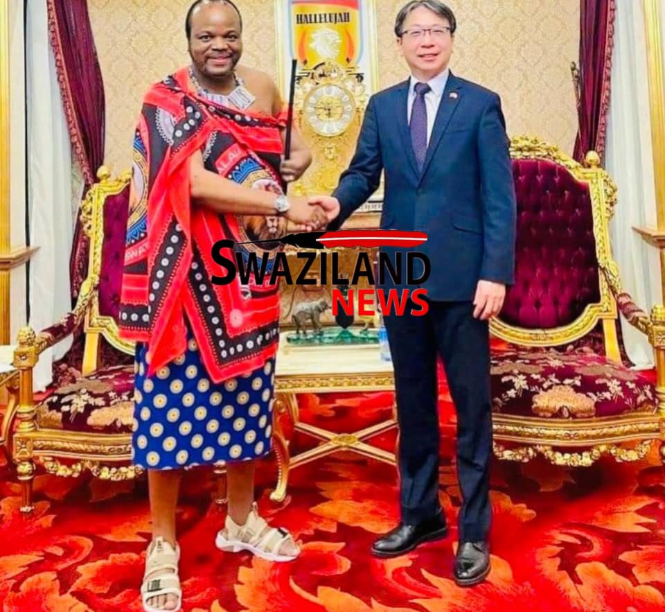 King Mswati welcomes Taiwan’s Director General National Security Bureau Dr Ming-Yen Tsai, President to arrive next week.