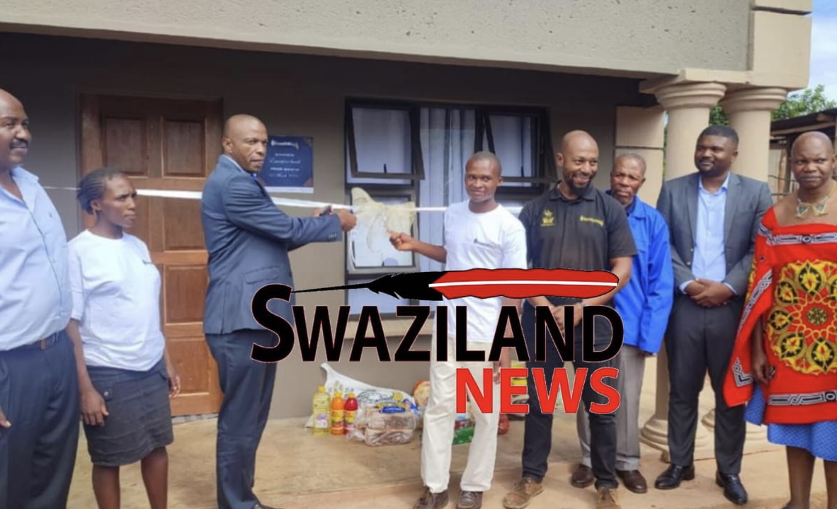 Eswatini Bank,Scalisa Foundation hand over new house to Kudzeni destitute family.