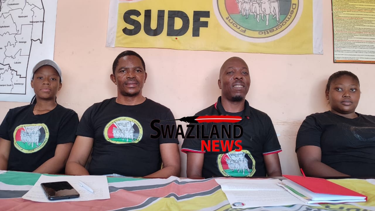 SUDF CHAIRPERSON LUCKY DLAMINI:Tinkhundla elections a meaningless exercise meant to deceive the international community. 