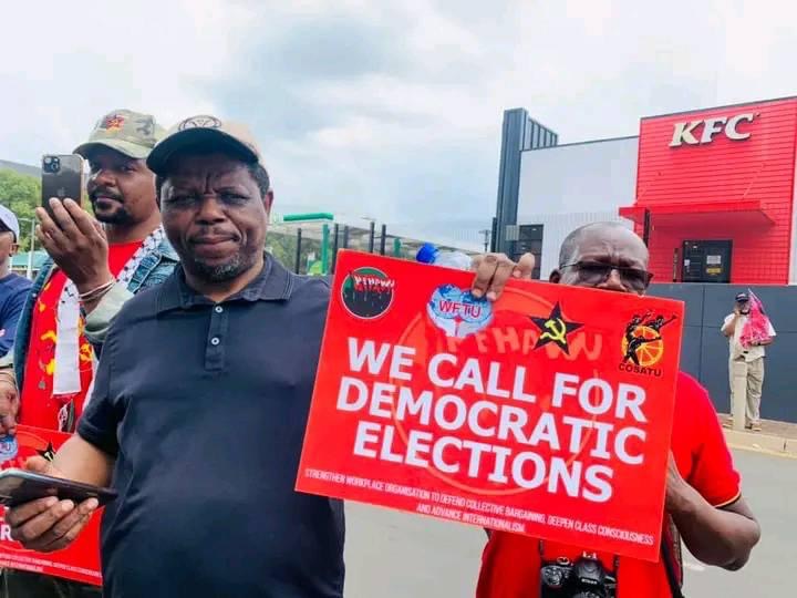 PUDEMO PRESIDENTIAL CANDIDATE MANDLA HLATSWAKO: Mswati’s government kills innocent political activists in the name of terrorism.