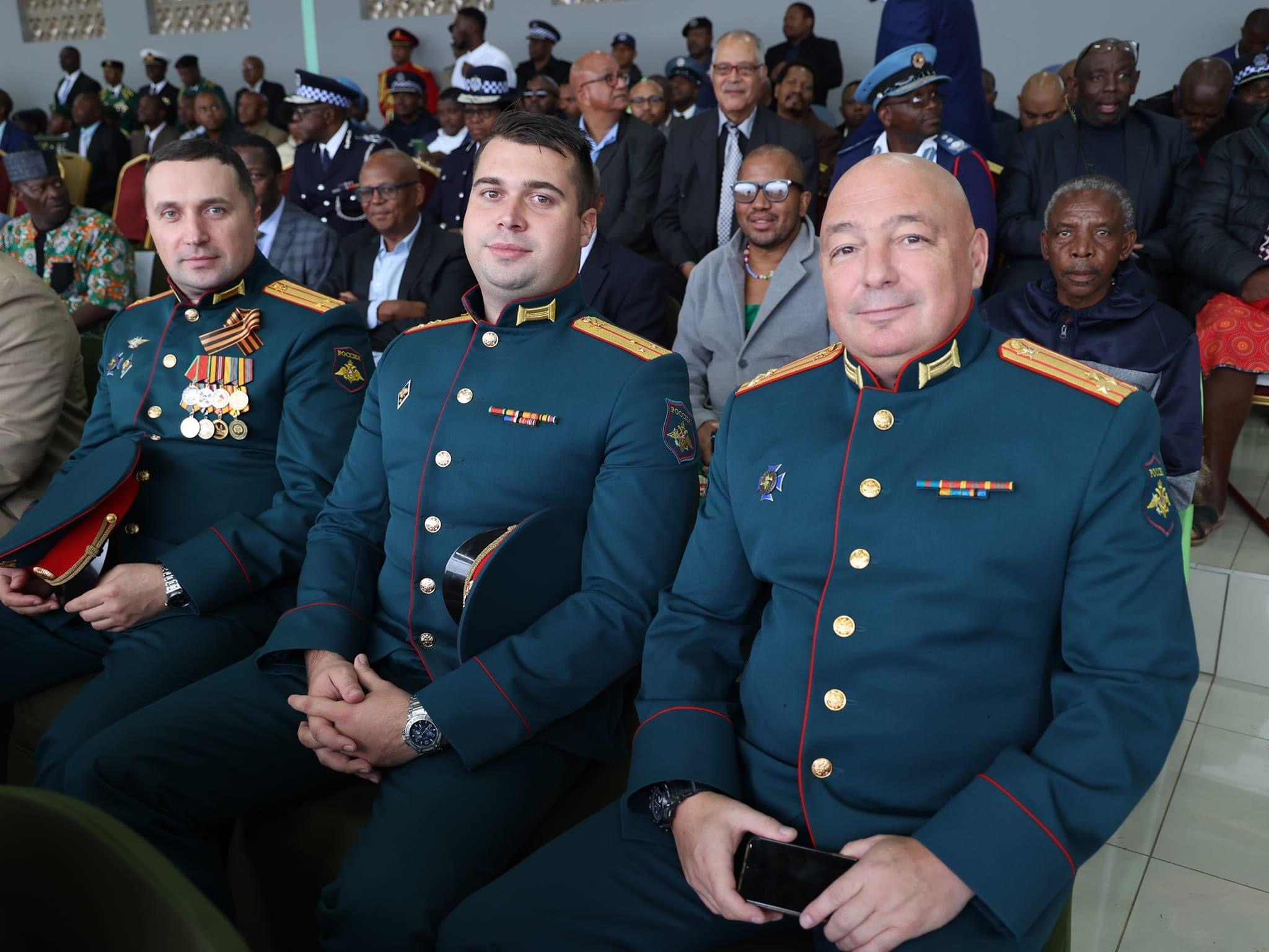 Russian President Vladimir Putin’s senior soldiers grace Eswatini Army’s 50th Anniversary.
