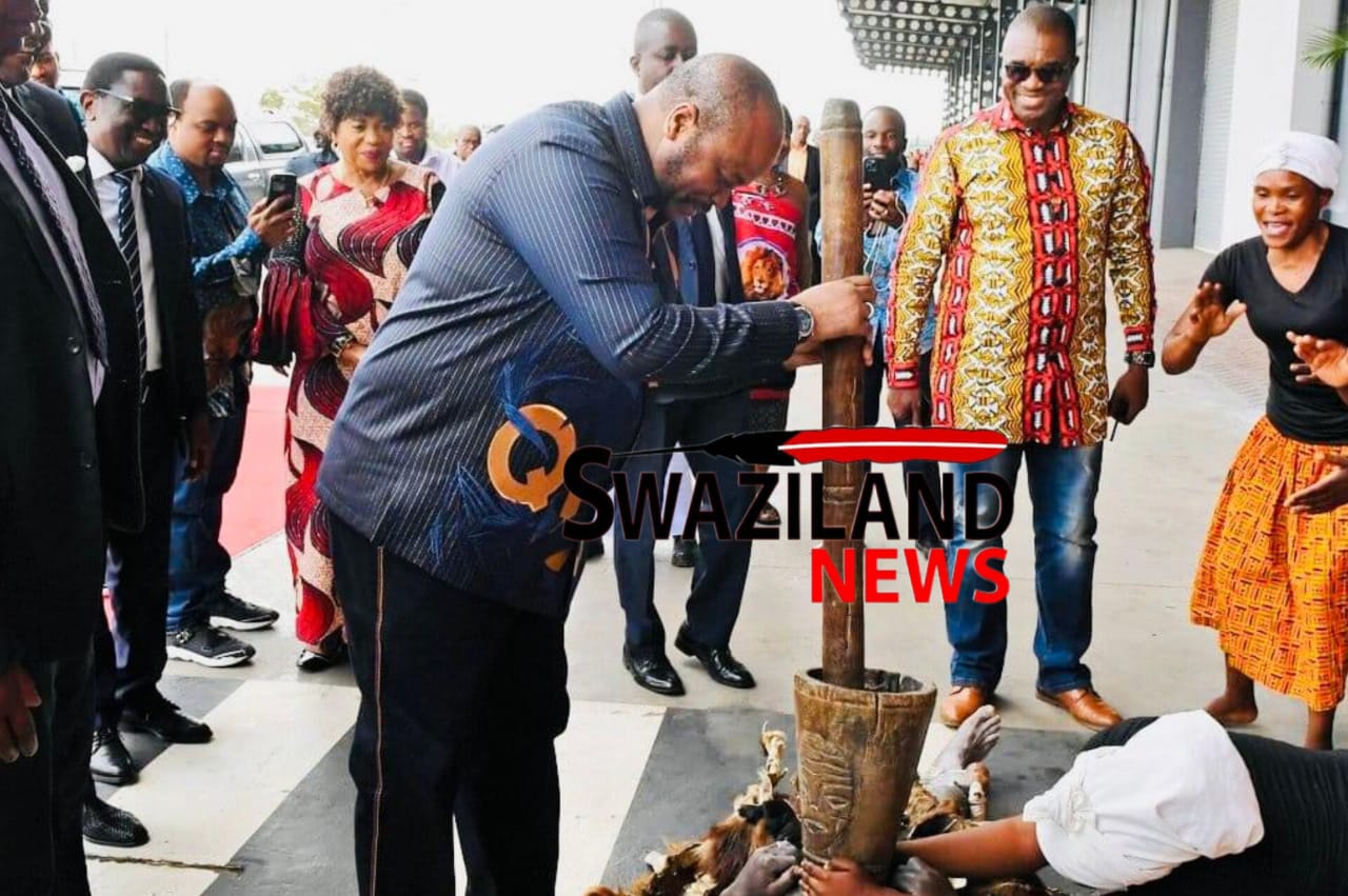 King Mswati visits three(3) giant Zambian companies at Lusaka Multi-Facility Economic Zone.