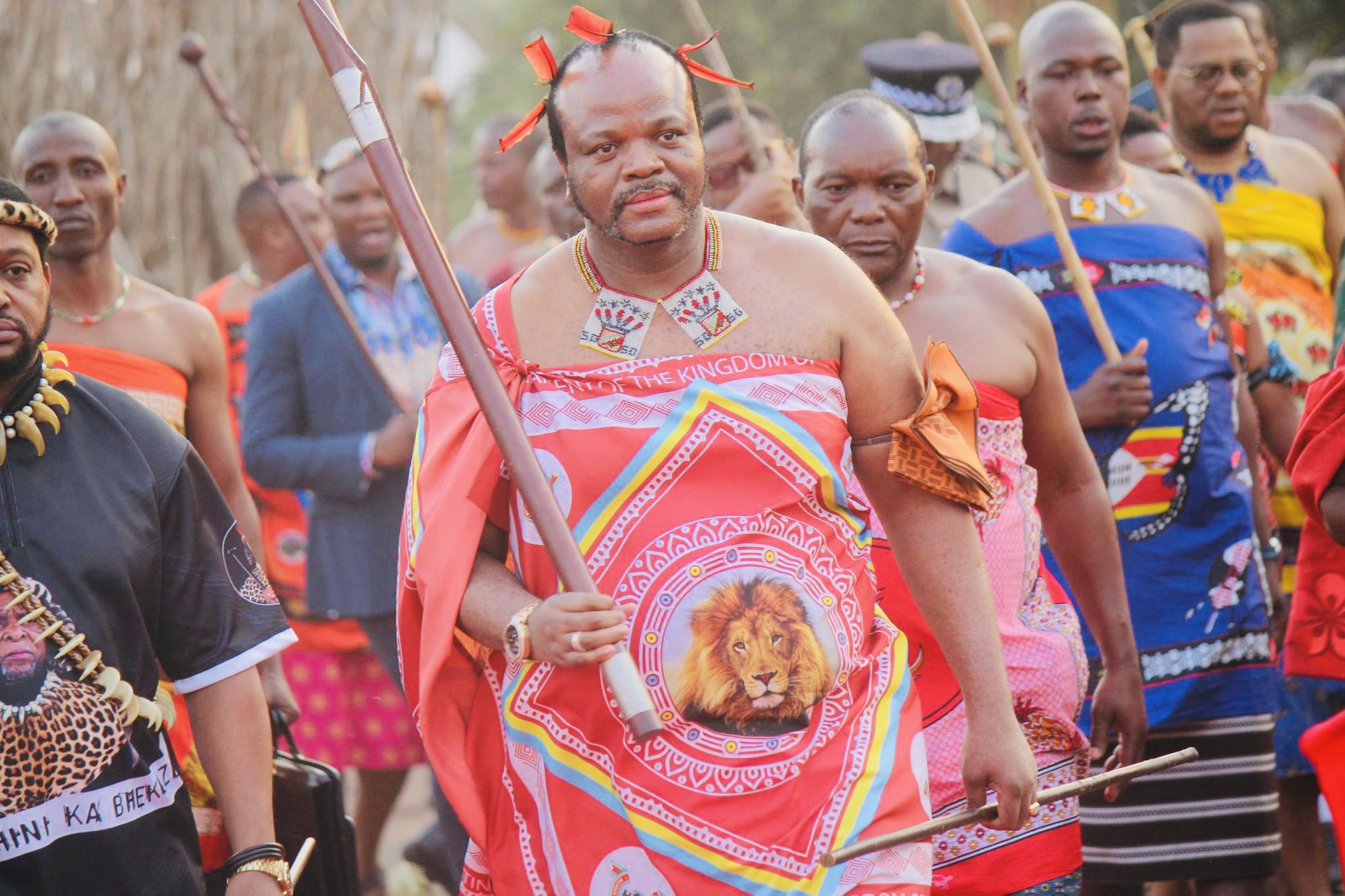 King Mswati receives “tetfulo” worth over R14million for uMhlanga Reed Dance Ceremony.