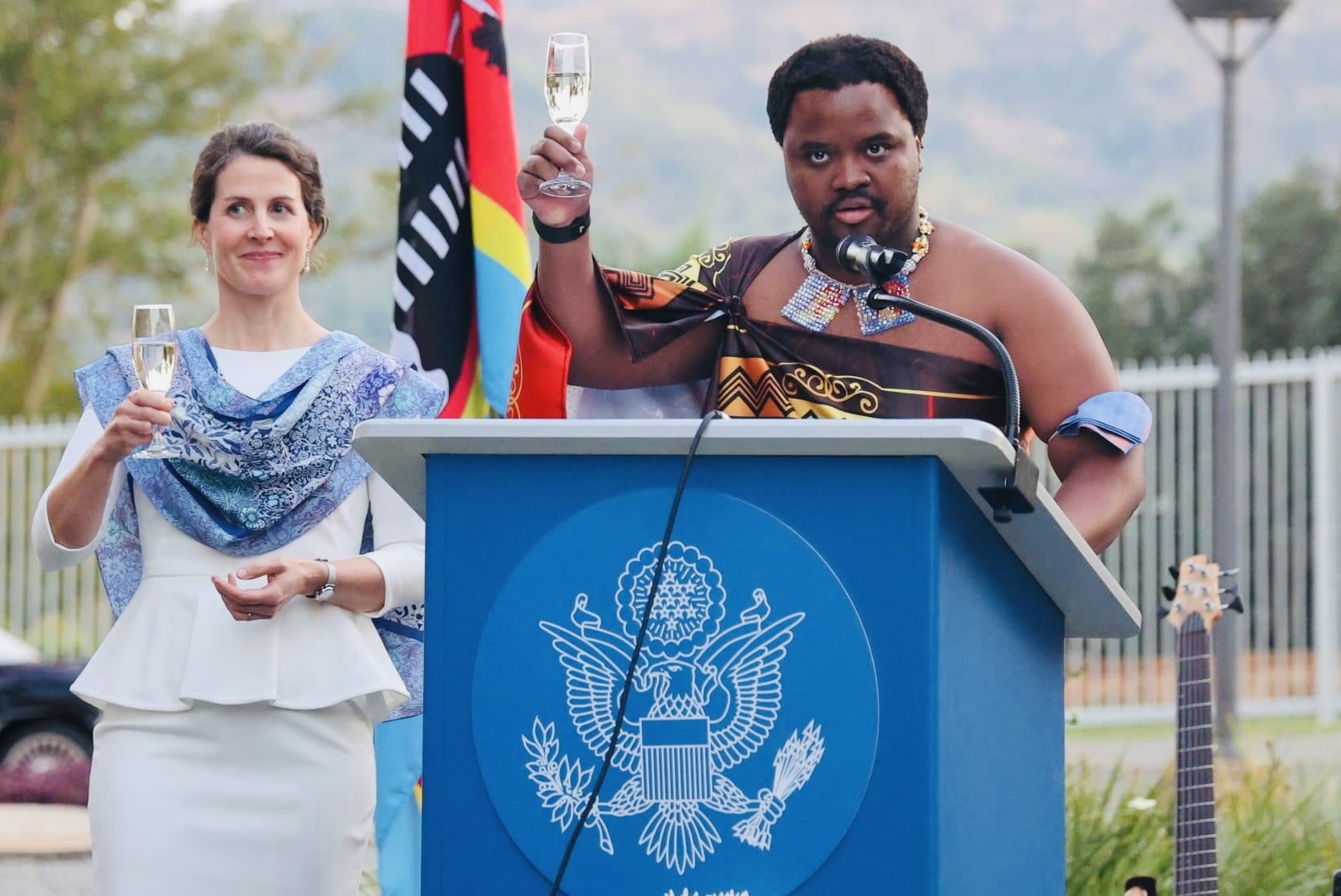 “Democracy is diverse”,King Mswati tells United States.