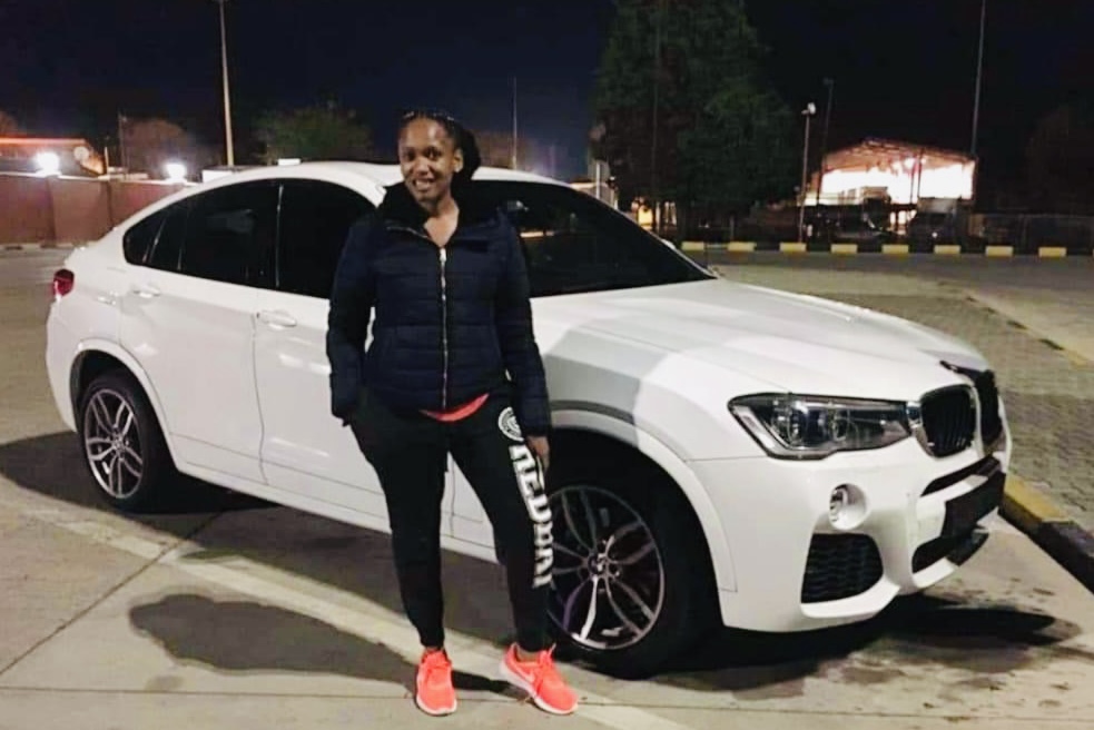 Multimillion drugs shortage alleged thief businesswoman Zinhle Matsebula drops her BMW X4 amid investigations,drives Ford Bantam.