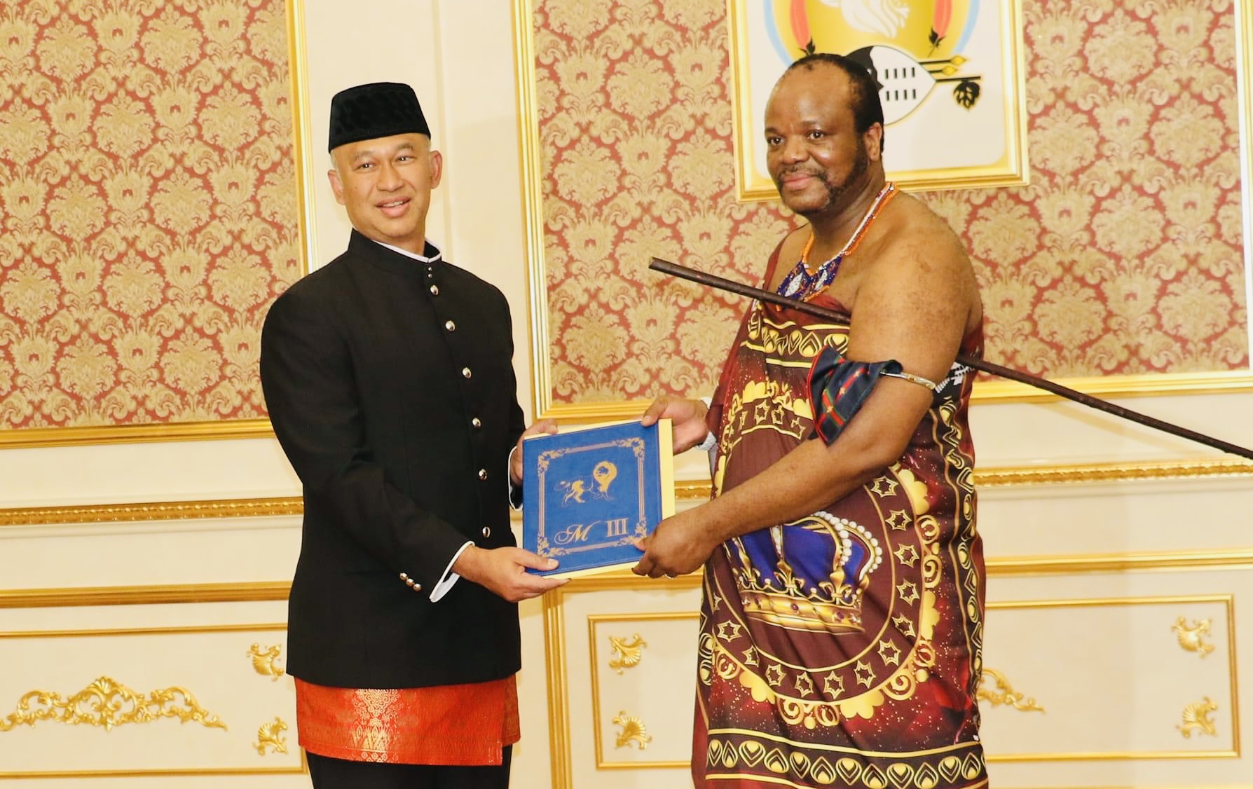 Kareem Ashraff alleged fraudulent diplomatic status exposed as King welcomes new Indonesian Ambassador Saud Purwanto Krisnawan,was allegedly using status to launder dangerous drugs.