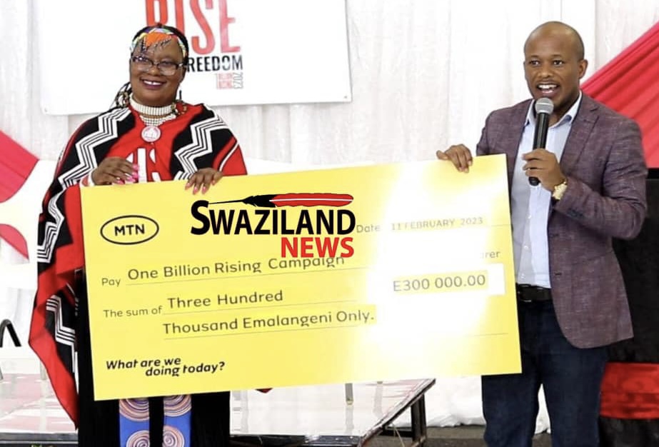 FIGHT AGAINST GENDER BASED VIOLENCE:MTN Foundation pumps-in another R300,000.00 to One Billion Rising,monies to fund community projects.