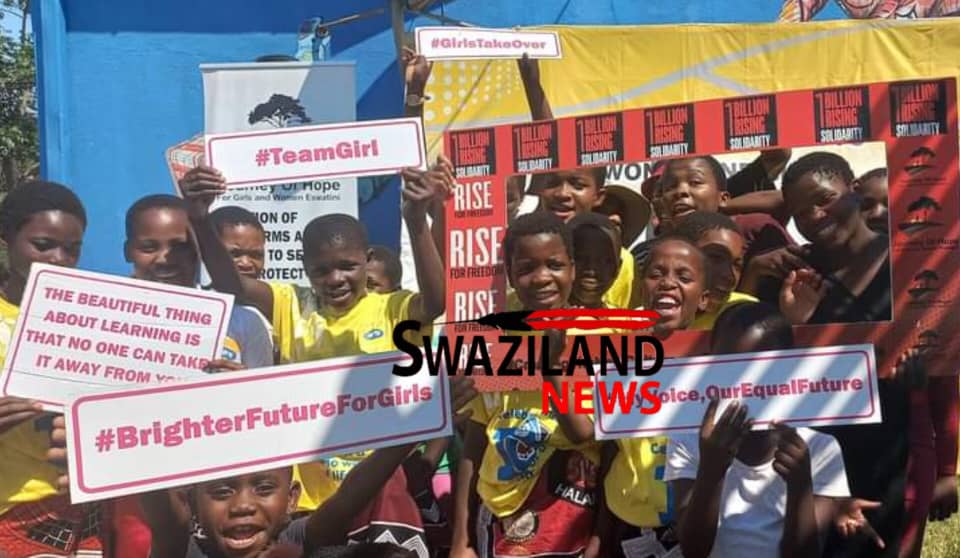 MTN ESWATINI-ONE BILLION RISING PROJECT: Vuvulane Mgidzangcunu girls appeal for food, education and decent shelter.