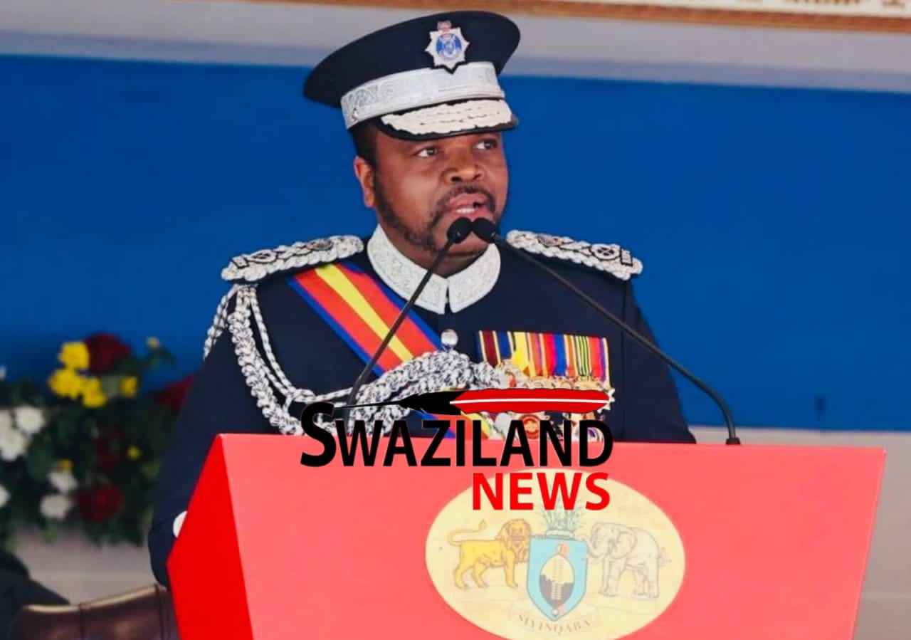 “Deal with those causing disorder in the country”, King Mswati orders law enforcement officers during Police Day.