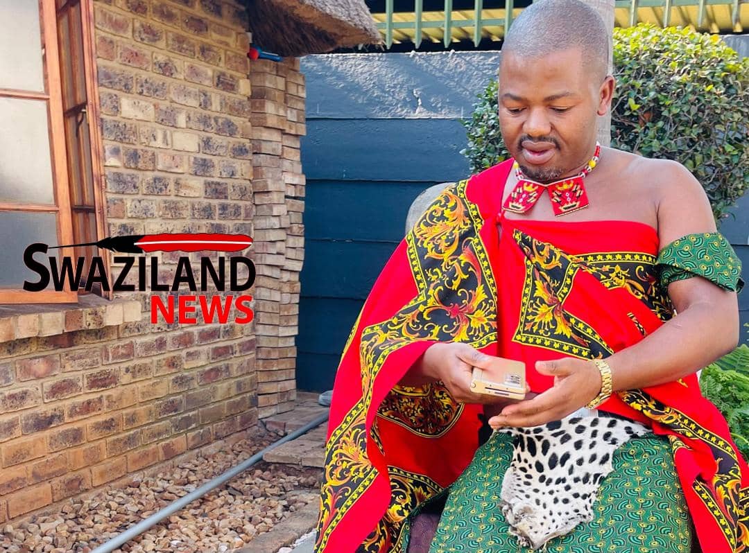SOLO ANIMBAMBI?:King Mswati allegedly laughed at State security officers for failing to apprehend editor Zweli Martin Dlamini.