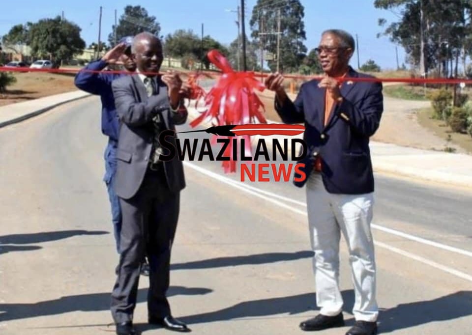 Urban Development Minister Prince Simelane officially opens R40million rehabilitated Somhlolo road, free public Mbabane gym facility.