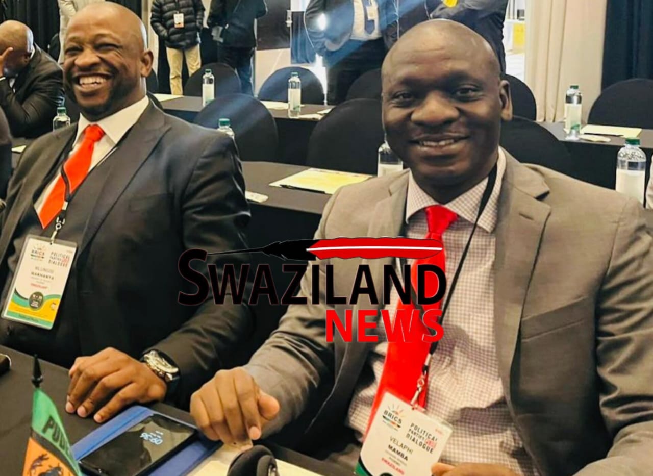 PUDEMO leaders at the BRICS Political Parties Dialogue.