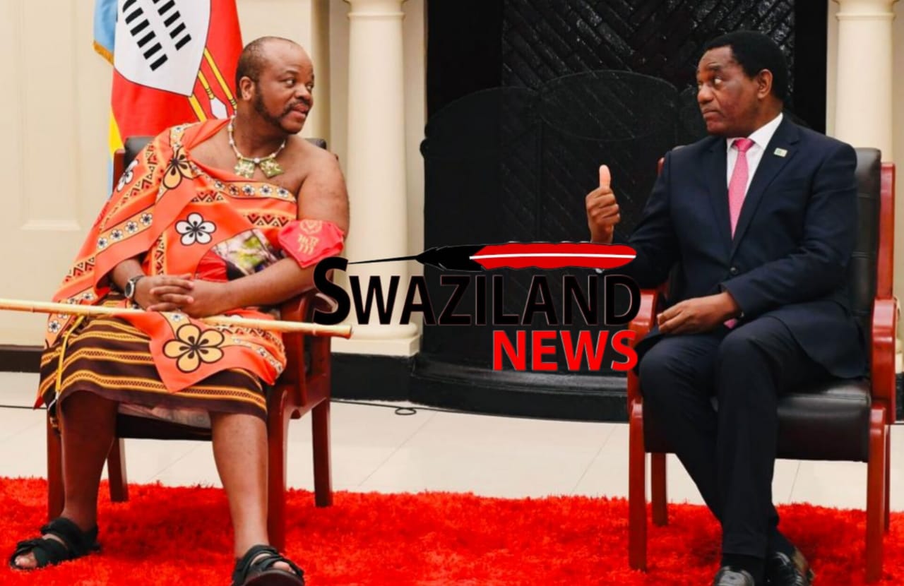 “We have just concluded a successful Elections Voter Registration Exercise”, King tells Zambian President Hakainde Hichilema.