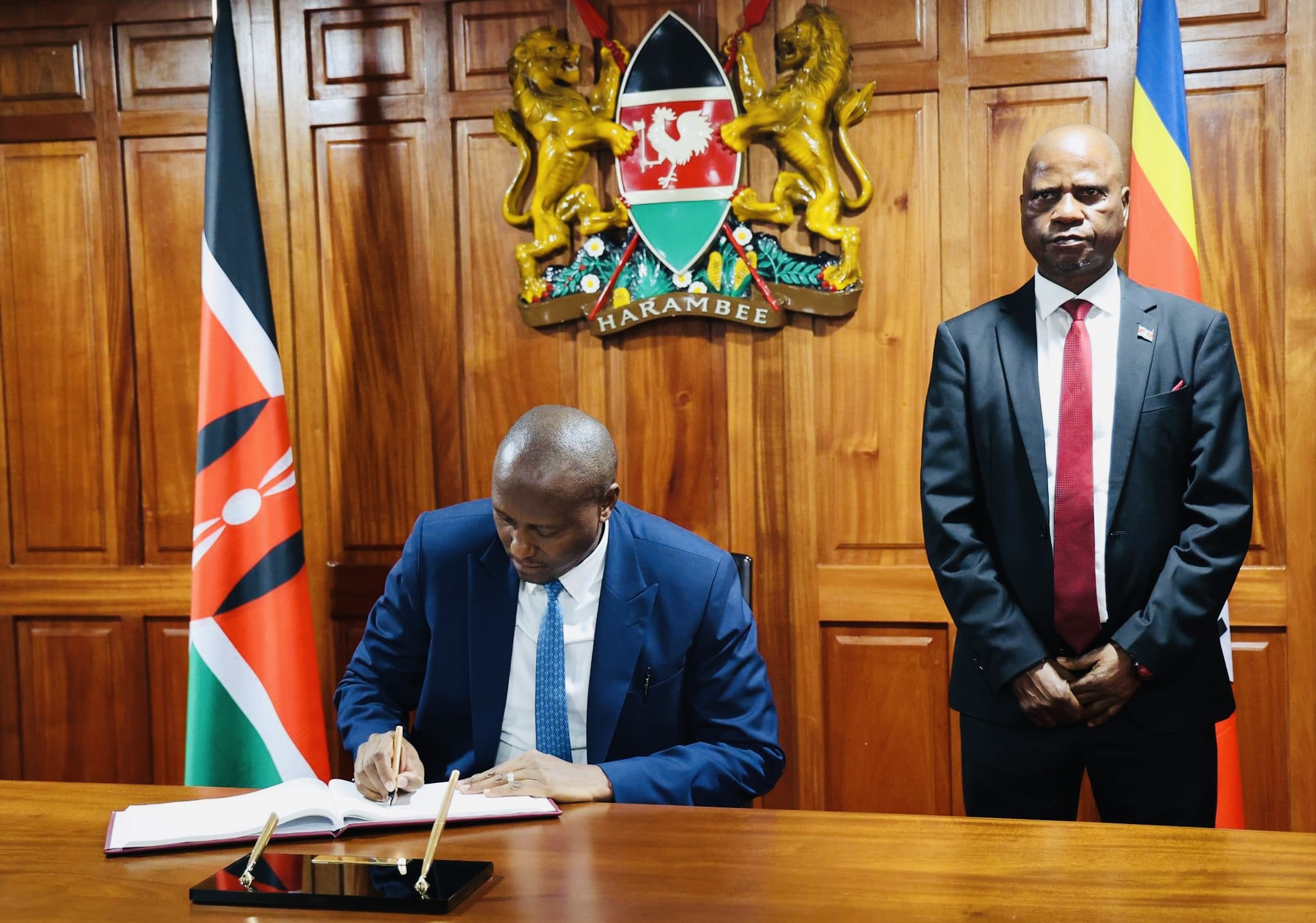 Prime Minister Russell Mmiso Dlamini in Kenya to represent King at the Africa Fertilizer and Soil Health Summit.