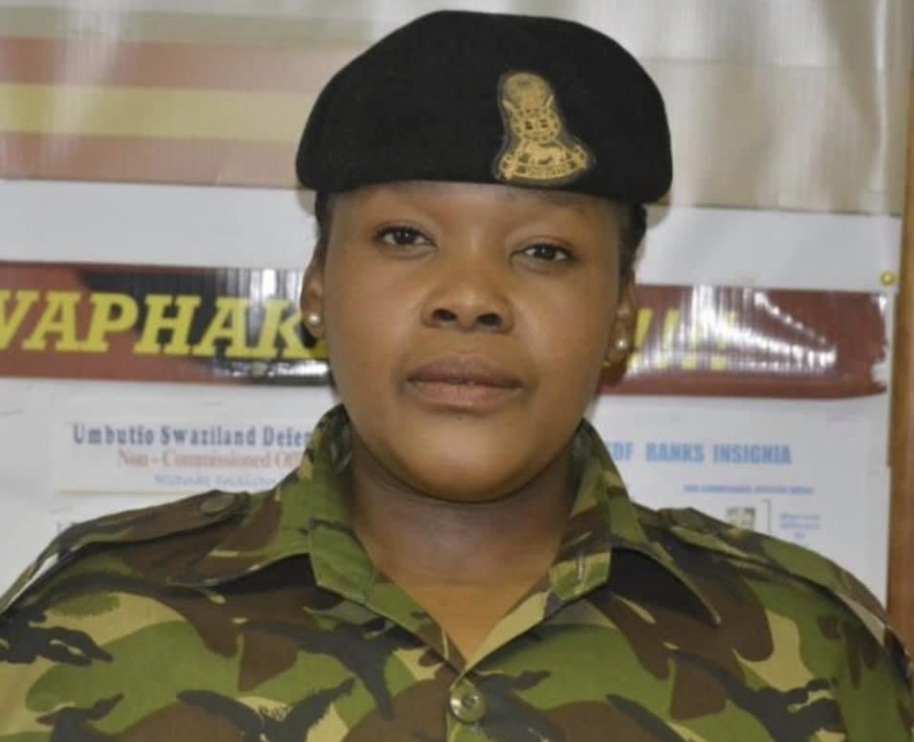 Army Spokesperson Lieutenant Tengetile Khumalo confirms death of Chief at Mbuluzi Training.