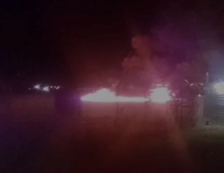 ESWATINI UNREST:Prince Sicalo’s army helicopter petrol bombed by Solidarity Forces at airport.